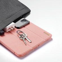 Заредете изображение във визуализатора на галерията – Dux Ducis Domo case iPad 10.9'' 2022 (10 gen.) smart cover stand pink
