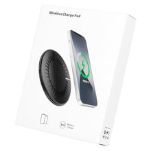 Заредете изображение във визуализатора на галерията – Wireless Induction Charger QI Universal Fast Charge - FC07 10W Black (min.2A)
