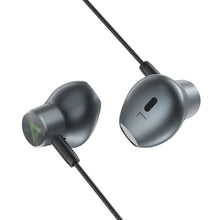 Заредете изображение във визуализатора на галерията – Acefast L1 in-ear headphones with 1.2 m Lightning connector - black

