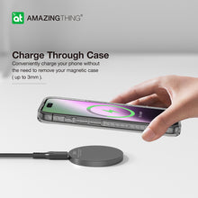 Заредете изображение във визуализатора на галерията – Amazing Thing Induction charger Magsafe Thunder Pro TP16MBK - 15W with Type C to Type C cable black
