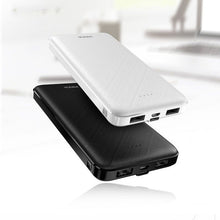 Заредете изображение във визуализатора на галерията – Proda powerbank 10000mAh 2x USB black (PD-P39 black) - TopMag
