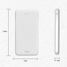Заредете изображение във визуализатора на галерията – Proda powerbank 10000mAh 2x USB black (PD-P39 black) - TopMag
