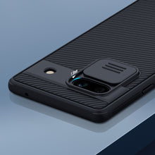 Заредете изображение във визуализатора на галерията – Google Pixel 7a Armored Case with Camera Cover Nillkin CamShield Pro Case - Black
