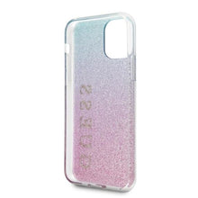 Заредете изображение във визуализатора на галерията – Guess GUHCN65PCUGLPBL iPhone 11 Pro Max różowo-niebieski/pink blue hard case Glitter Gradient - TopMag
