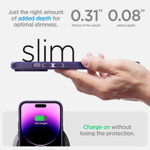Заредете изображение във визуализатора на галерията – Spigen MAG ARMOR IPHONE 14 PRO DEEP PURPLE
