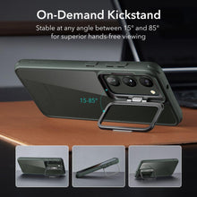 Заредете изображение във визуализатора на галерията – ESR CLASSIC KICKSTAND GALAXY S23+ PLUS CLEAR/GREEN
