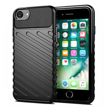Заредете изображение във визуализатора на галерията – Thunder Case flexible armored cover for iPhone SE 2022 / SE 2020 / iPhone 8 / iPhone 7 black - TopMag
