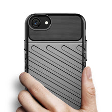 Заредете изображение във визуализатора на галерията – Thunder Case flexible armored cover for iPhone SE 2022 / SE 2020 / iPhone 8 / iPhone 7 black - TopMag
