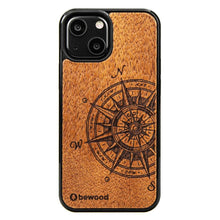Заредете изображение във визуализатора на галерията – Wooden case for iPhone 13 Mini Bewood Traveler Merbau
