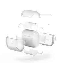 Заредете изображение във визуализатора на галерията – Ringke AirPods Case Durable Cover Case for AirPods Pro Earphones + Carabiner Clear (ACEC0011) - TopMag
