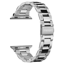 Заредете изображение във визуализатора на галерията – SPIGEN MODERN FIT BAND APPLE WATCH 2/3/4/5/6 / SE (38 / 40MM) SILVER - TopMag
