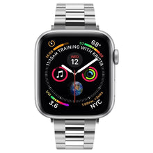 Заредете изображение във визуализатора на галерията – SPIGEN MODERN FIT BAND APPLE WATCH 2/3/4/5/6 / SE (38 / 40MM) SILVER - TopMag
