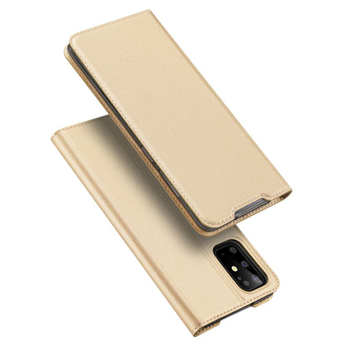 DUX DUCIS Skin Pro Bookcase type case for Samsung Galaxy S20 Plus golden - TopMag