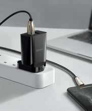 Заредете изображение във визуализатора на галерията – Baseus charger 2x USB 2.1A 10.5W (UK plug) white (CCFS-S02) - TopMag
