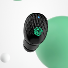 Заредете изображение във визуализатора на галерията – Dudao Headset Mini Wireless Bluetooth 5.0 Earphone for Car Black (U9B black) - TopMag
