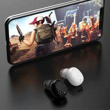 Заредете изображение във визуализатора на галерията – Dudao Headset Mini Wireless Bluetooth 5.0 Earphone for Car Black (U9B black) - TopMag
