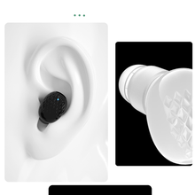 Заредете изображение във визуализатора на галерията – Dudao Headset Mini Wireless Bluetooth 5.0 Earphone for Car Black (U9B black) - TopMag
