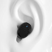 Заредете изображение във визуализатора на галерията – Dudao Headset Mini Wireless Bluetooth 5.0 Earphone for Car Black (U9B black) - TopMag
