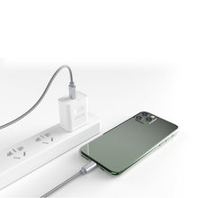 Заредете изображение във визуализатора на галерията – Dudao cable USB Type C cable - Lightning Power Delivery 45W 1m gray (L5Pro gray) - TopMag
