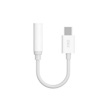 Заредете изображение във визуализатора на галерията – Dudao audio adapter headphone adapter USB Type C to 3.5mm mini jack white (L16CPro white) - TopMag
