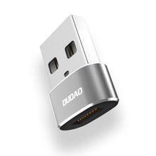 Заредете изображение във визуализатора на галерията – Dudao adapter USB Type-C to USB adapter black (L16AC black) - TopMag
