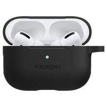 Заредете изображение във визуализатора на галерията – SPIGEN SILICONE FIT APPLE AIRPODS PRO BLACK - TopMag
