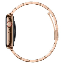 Заредете изображение във визуализатора на галерията – SPIGEN MODERN FIT BAND APPLE WATCH 2/3/4/5/6 / SE (38 / 40MM) ROSE GOLD - TopMag
