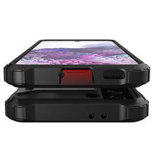 Заредете изображение във визуализатора на галерията – Hybrid Armor case for Samsung Galaxy S23 Ultra armored hybrid cover blue

