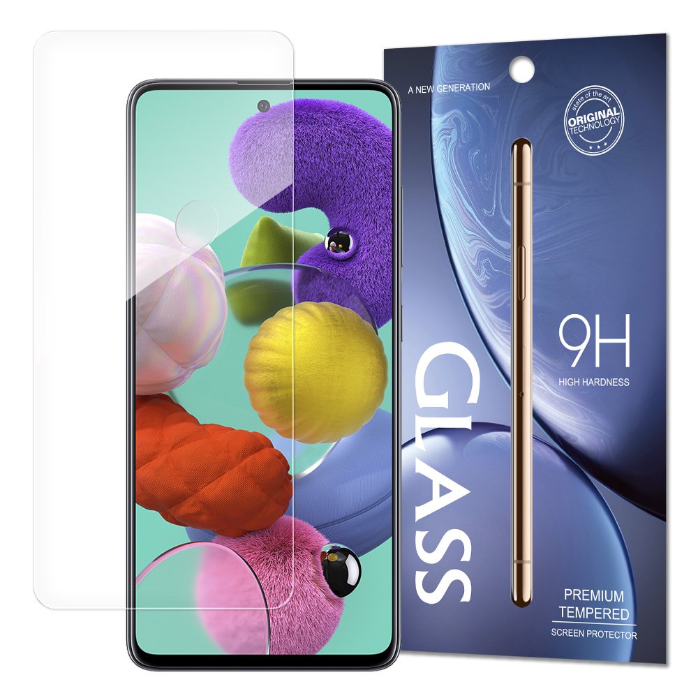 Tempered Glass 9H Screen Protector for Samsung Galaxy A51 (packaging – envelope) - TopMag