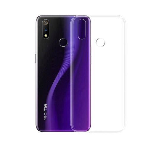Ultra Clear 0.5mm Case Gel TPU Cover for Realme 3 Pro transparent - TopMag