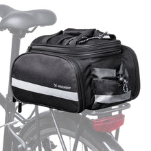 Заредете изображение във визуализатора на галерията – Wozinsky WBB36BK 27L bicycle bag - black
