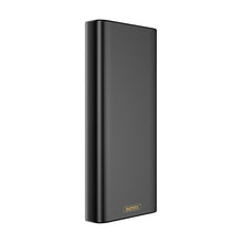 Заредете изображение във визуализатора на галерията – Remax powerbank 20000mAh 2x USB black (RPP-150 black) - TopMag
