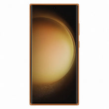 Заредете изображение във визуализатора на галерията – Samsung Leather Cover case for Samsung Galaxy S23 Ultra case made of natural camel leather (EF-VS918LAEGWW)
