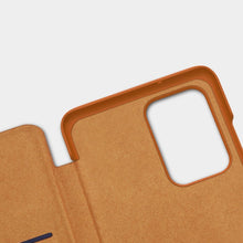 Заредете изображение във визуализатора на галерията – Nillkin Qin original leather case cover for Samsung Galaxy S20 Ultra black - TopMag
