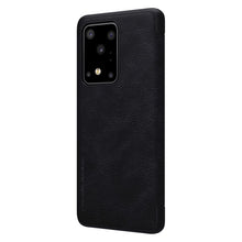 Заредете изображение във визуализатора на галерията – Nillkin Qin original leather case cover for Samsung Galaxy S20 Ultra black - TopMag
