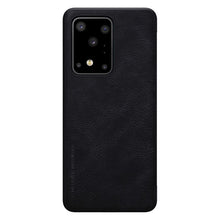 Заредете изображение във визуализатора на галерията – Nillkin Qin original leather case cover for Samsung Galaxy S20 Ultra black - TopMag
