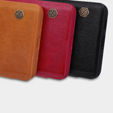 Заредете изображение във визуализатора на галерията – Nillkin Qin original leather case cover for Samsung Galaxy S20 Ultra black - TopMag
