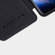 Заредете изображение във визуализатора на галерията – Nillkin Qin original leather case cover for Samsung Galaxy S20 Ultra black - TopMag
