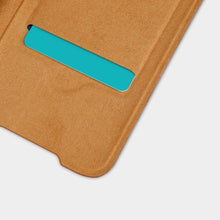 Заредете изображение във визуализатора на галерията – Nillkin Qin original leather case cover for Samsung Galaxy S20 Ultra black - TopMag
