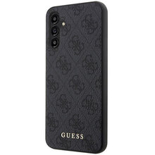 Заредете изображение във визуализатора на галерията – Guess GUHCSA14G4GFGR A14 grey/grey hard case 4G Metal Gold Logo
