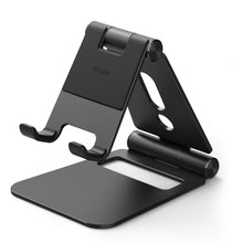 Заредете изображение във визуализатора на галерията – Ringke Super Folding Stand foldable phone holder tablet black (ACST0010) - TopMag
