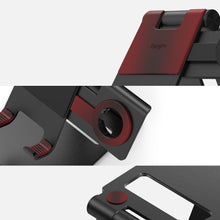 Заредете изображение във визуализатора на галерията – Ringke Super Folding Stand foldable phone holder tablet black (ACST0010) - TopMag
