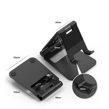 Заредете изображение във визуализатора на галерията – Ringke Super Folding Stand foldable phone holder tablet black (ACST0010) - TopMag
