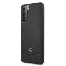 Заредете изображение във визуализатора на галерията – Original faceplate case MERCEDES MEHCS21MARMBK for SAMSUNG S21 Plus (Urban Line / black)
