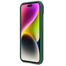 Заредете изображение във визуализатора на галерията – Nillkin CamShield Pro Magnetic Case for iPhone 15 Plus with camera cover - green
