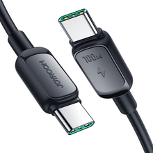 Заредете изображение във визуализатора на галерията – USB C - USB C Cable 100W 1.2m Joyroom S-CC100A14 - Black
