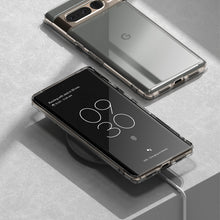 Заредете изображение във визуализатора на галерията – Ringke Fusion case for Google Pixel 7 Pro armored cover transparent
