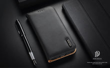 Заредете изображение във визуализатора на галерията – Dux Ducis Hivo iPhone 15 Pro Dux Ducis Hivo RFID Blocking Wallet Case - Black
