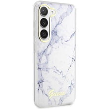 Заредете изображение във визуализатора на галерията – Guess GUHCS23MPCUMAH S23+ S916 white/white hardcase Marble
