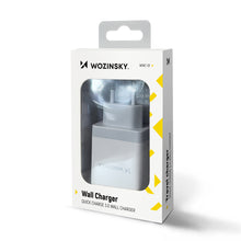 Заредете изображение във визуализатора на галерията – Wozinsky fast wall charger adapter Quick Charge QC 3.0 3x USB 30W white (WWC-01) - TopMag

